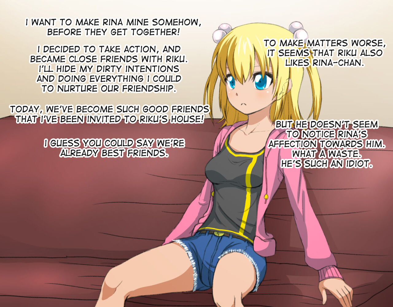 Rina to Riku to Tagosaku page 3 full