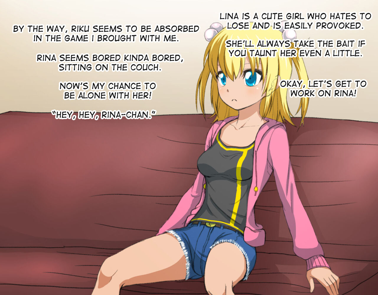 Rina to Riku to Tagosaku page 4 full