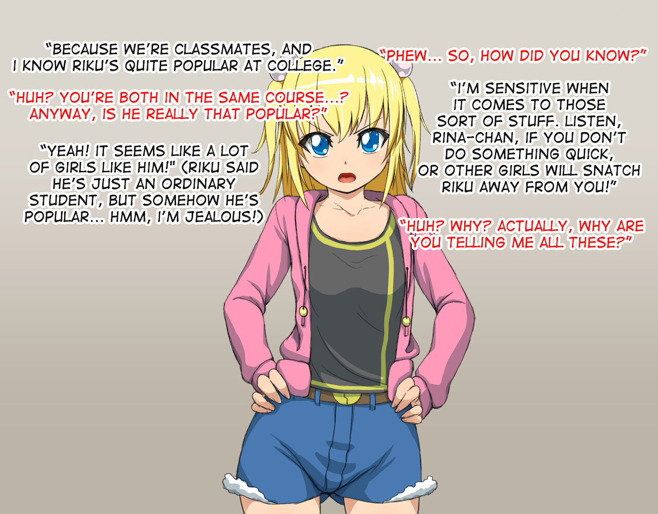 Rina to Riku to Tagosaku page 7 full