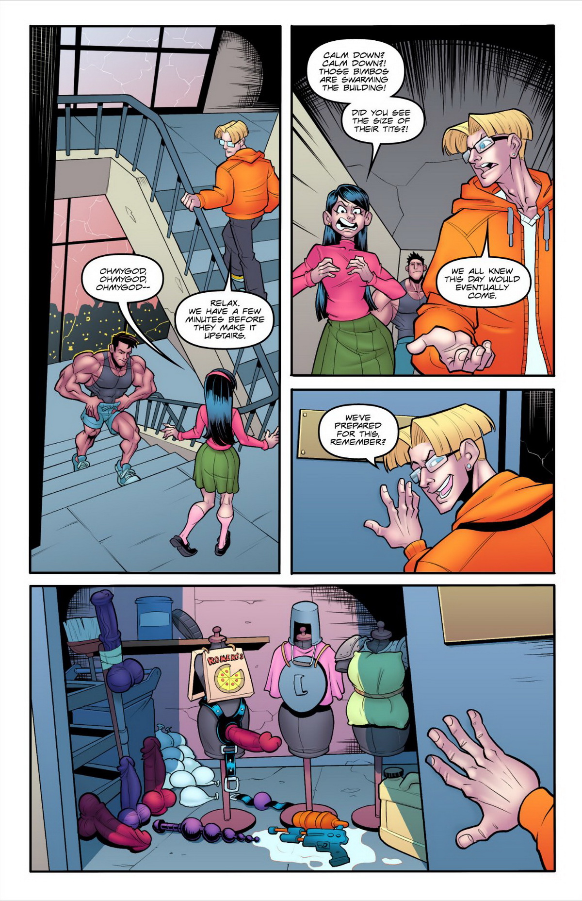 BotComics - Planet Lust page 4 full