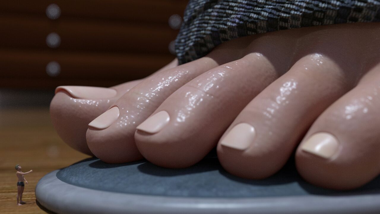 Giantess playing with Tinies page 3 full