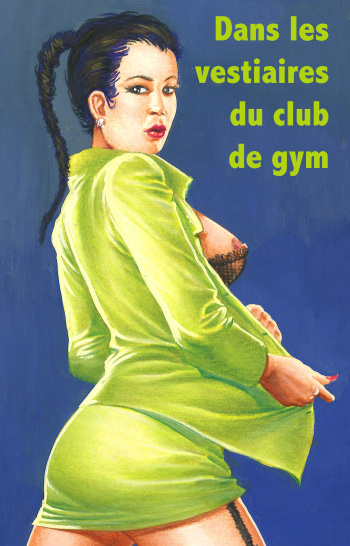 dans les vestiaires du club de gym cover