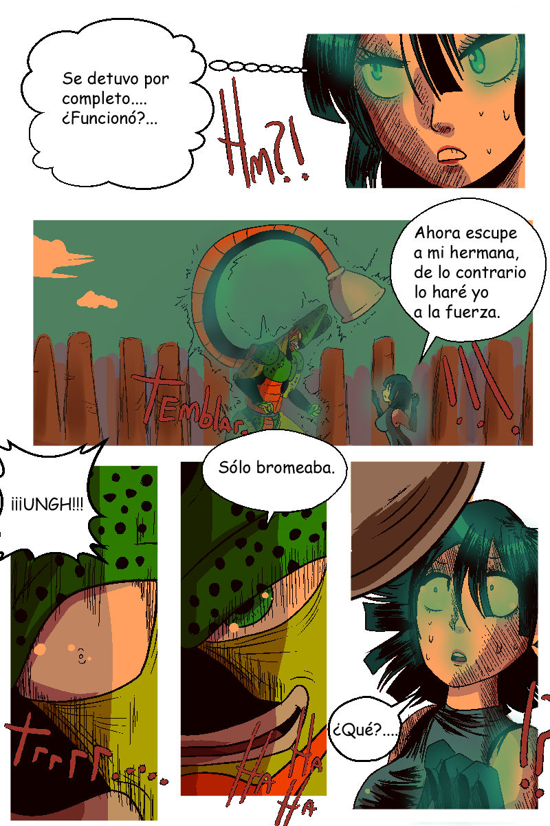 Cell Absorbs Psychic Sisters page 7 full