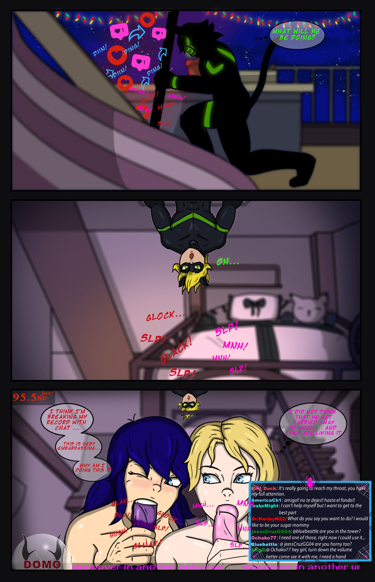 Slumber party in another universe page 7 full