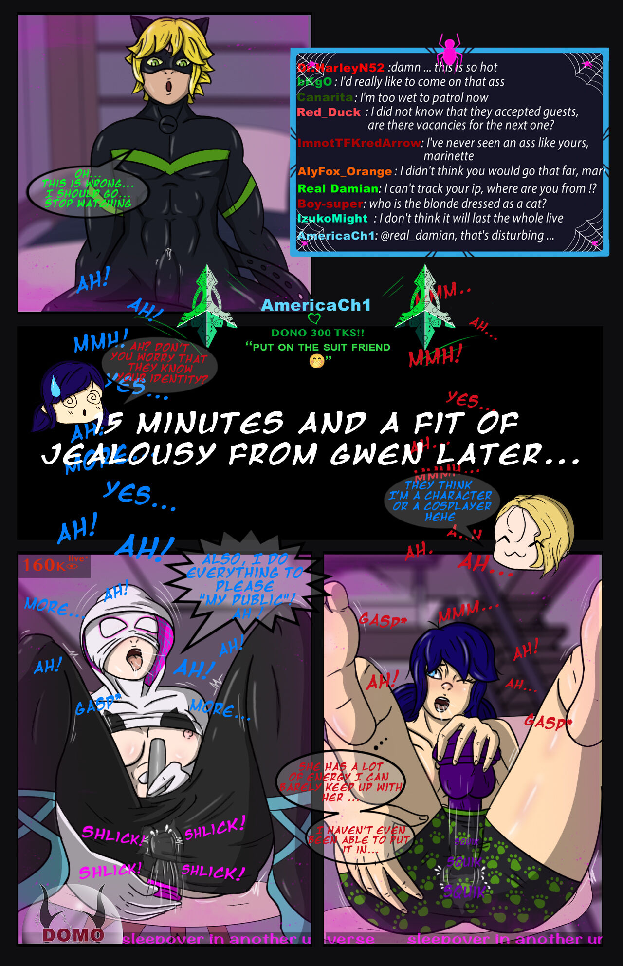 Slumber party in another universe page 8 full