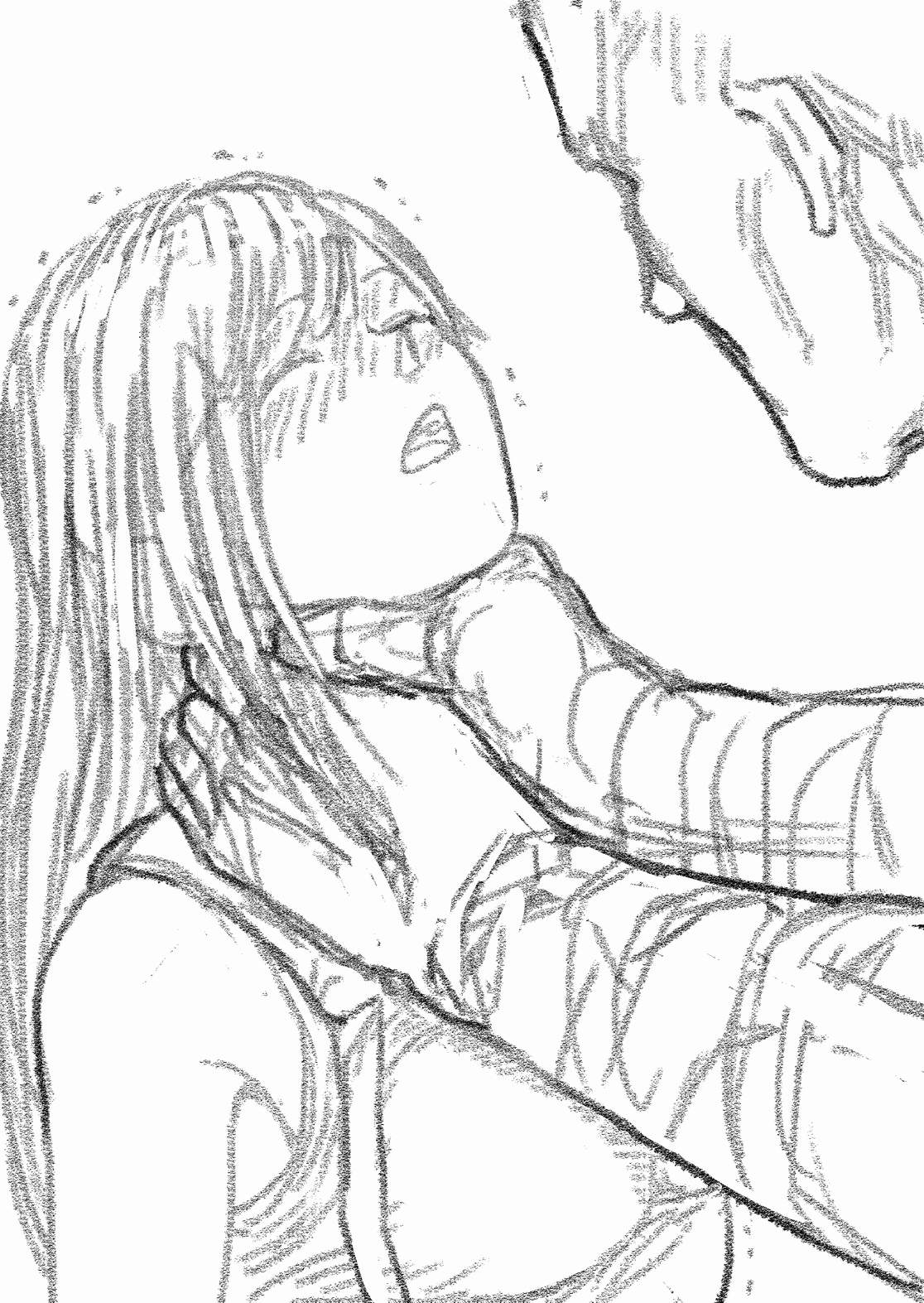 Hara o Tsubusare Kubi o Shimerareru Tatakau Heroine T-san page 8 full