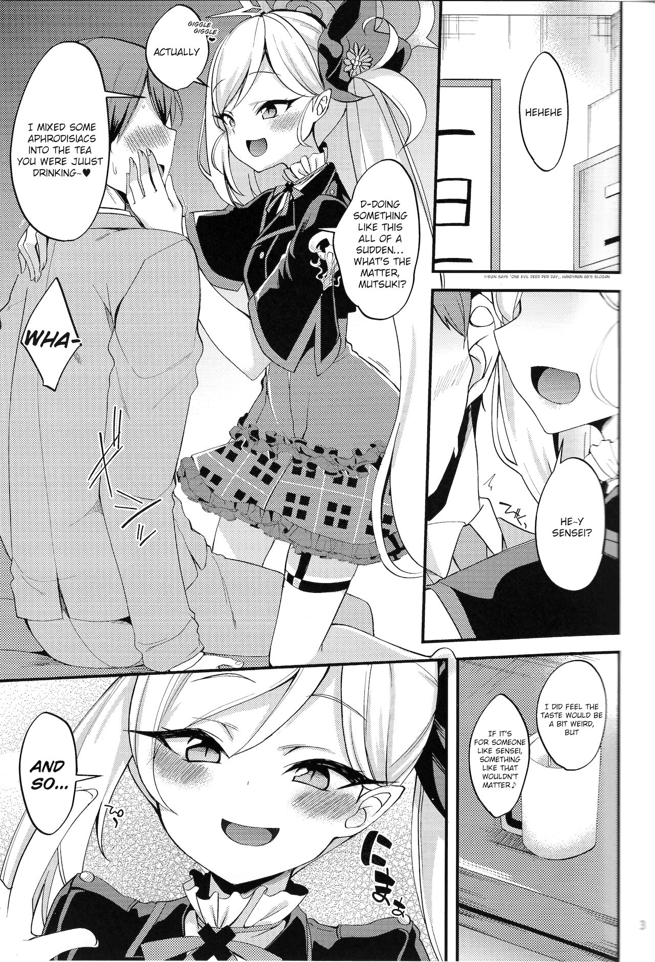 Mutsuki I.Ta.Zu.Ra One Day page 3 full