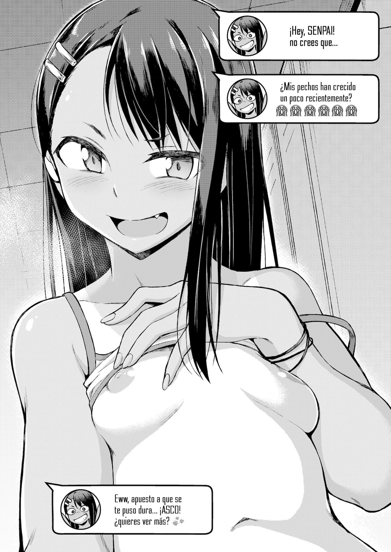 Nagatoro's Selfie Whore Diary | El Diario de una Puta de Selfies page 3 full