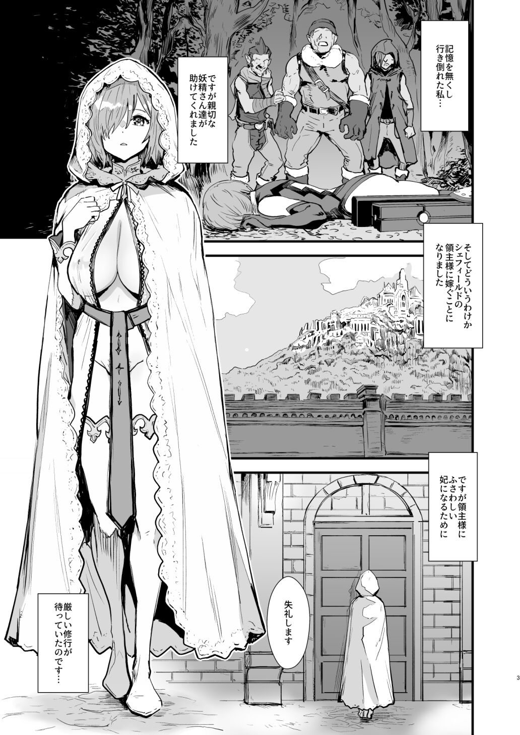 マシュの花嫁修業 page 2 full
