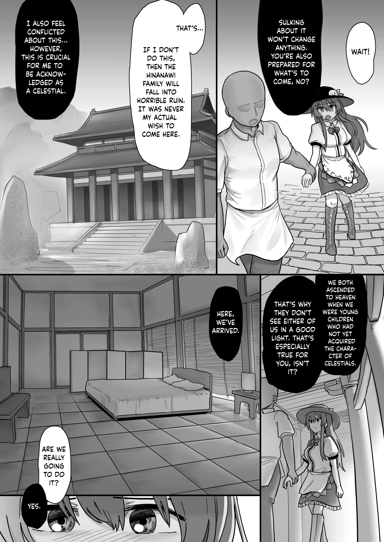 Daten Tenshi no Nogarerarenu Seiryaku Kekkon | Fallen Tenshi's Inescapable Marriage of Convenience page 3 full