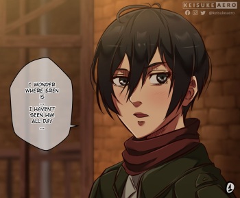 Mikasa X Eren X Annie cover