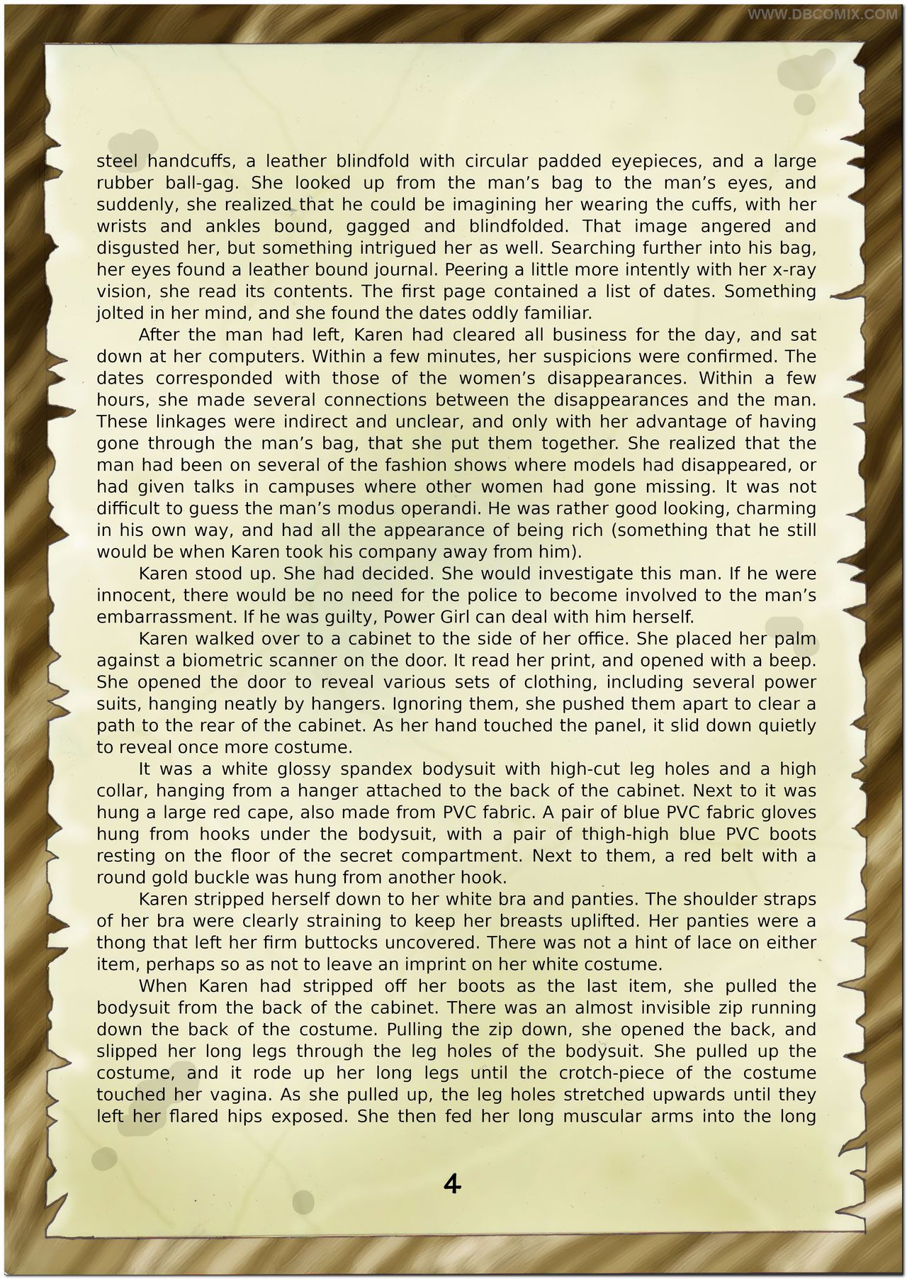 Breaking Powergirl page 6 full