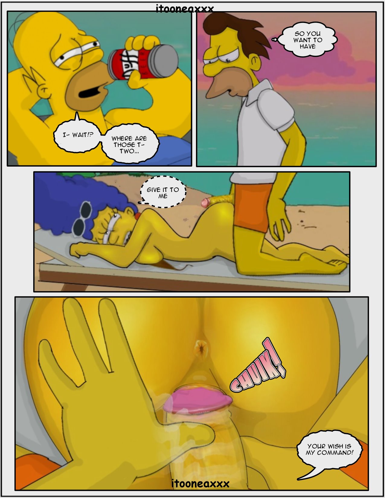 On the Beach  ItooneaXxX - english page 9 full