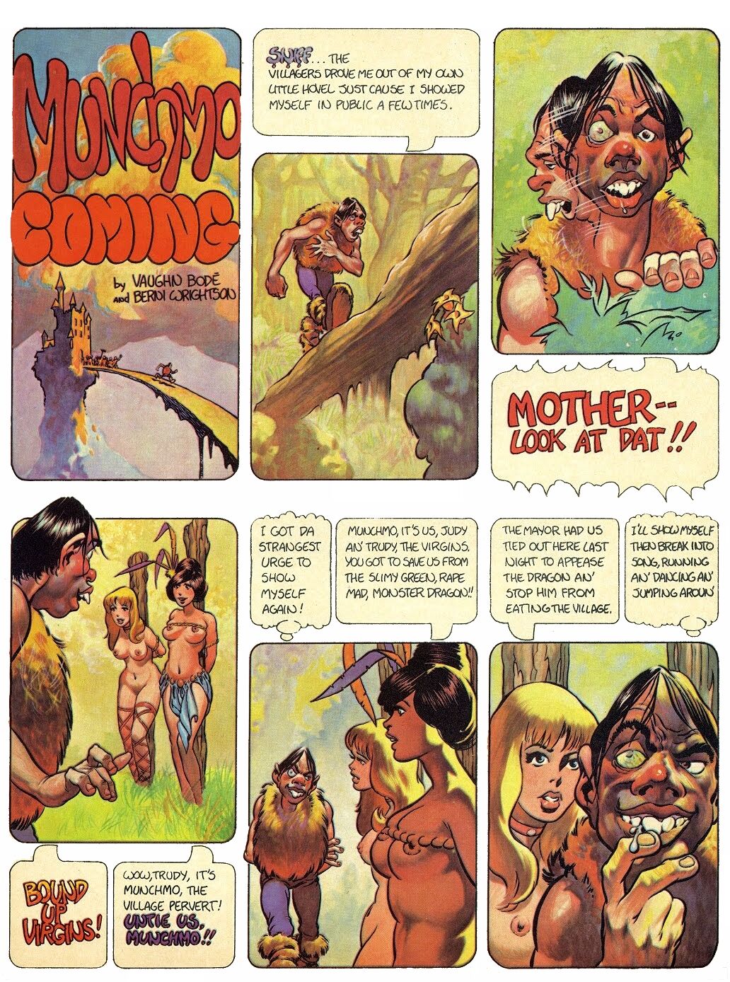 Wrightson - Munchmo coming page 1 full