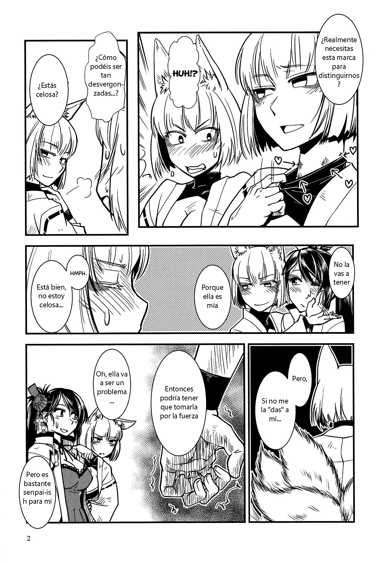 Kaga ga Dabutta. | Kaga got Duplicated. page 2 full