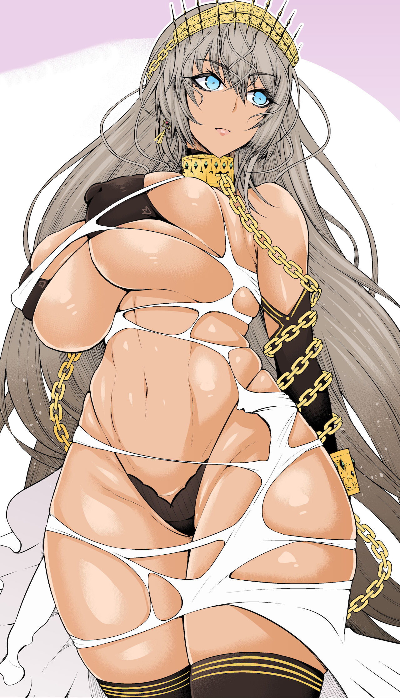 Zenobia Trains With Two Kings Colourized&amp;Uncensored page 5 full