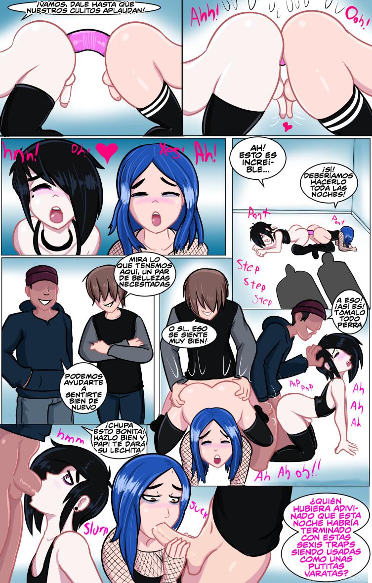 Mid Night Dorm Room Fun - Ivy And Lavey Comic page 4 full