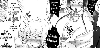 Bakunyuu Shemale Gal JK to Kyokon Futanari Kurokami JK cover