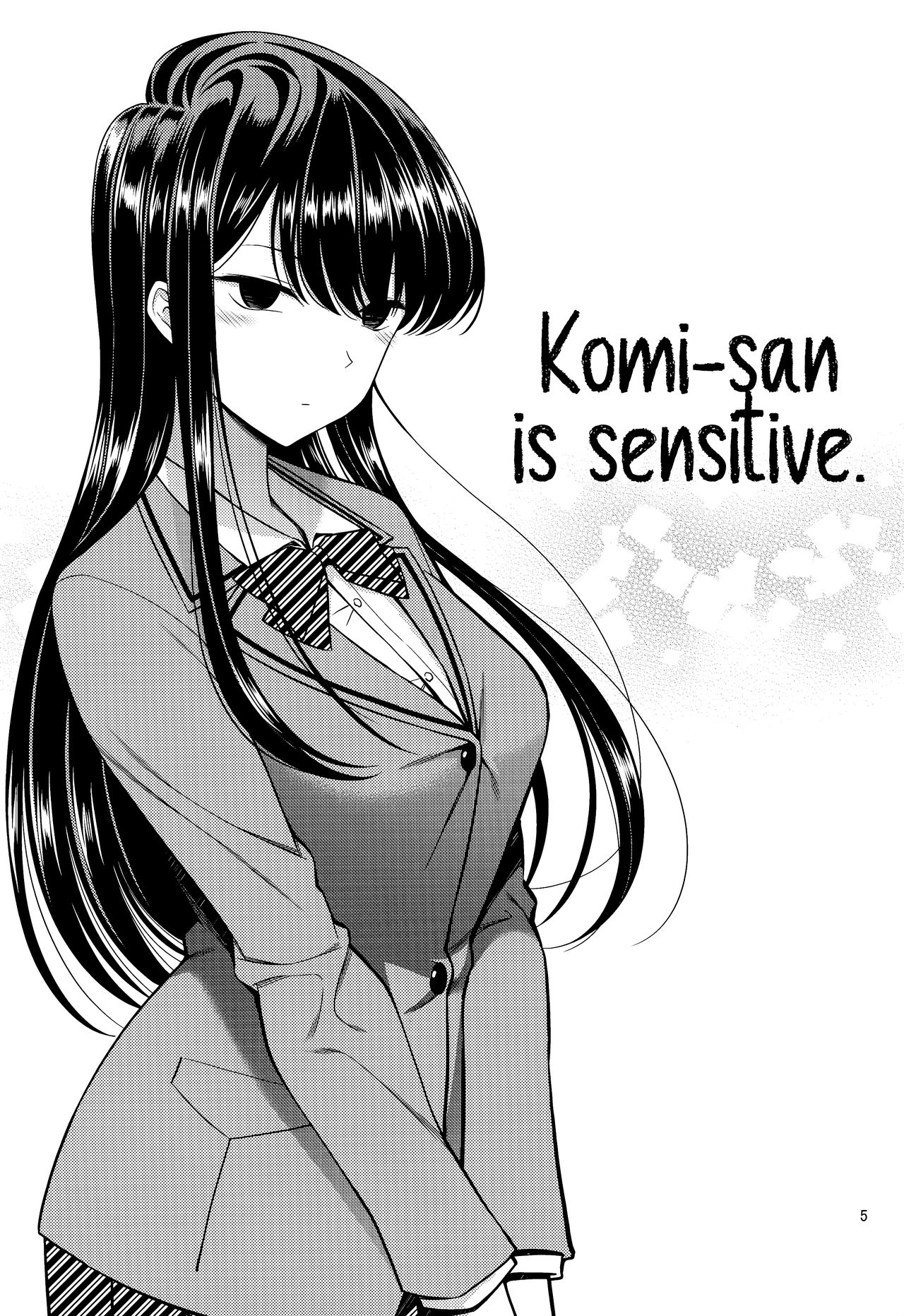 Komi-san is sensitive. | Komi-san wa, Binkan desu. page 4 full