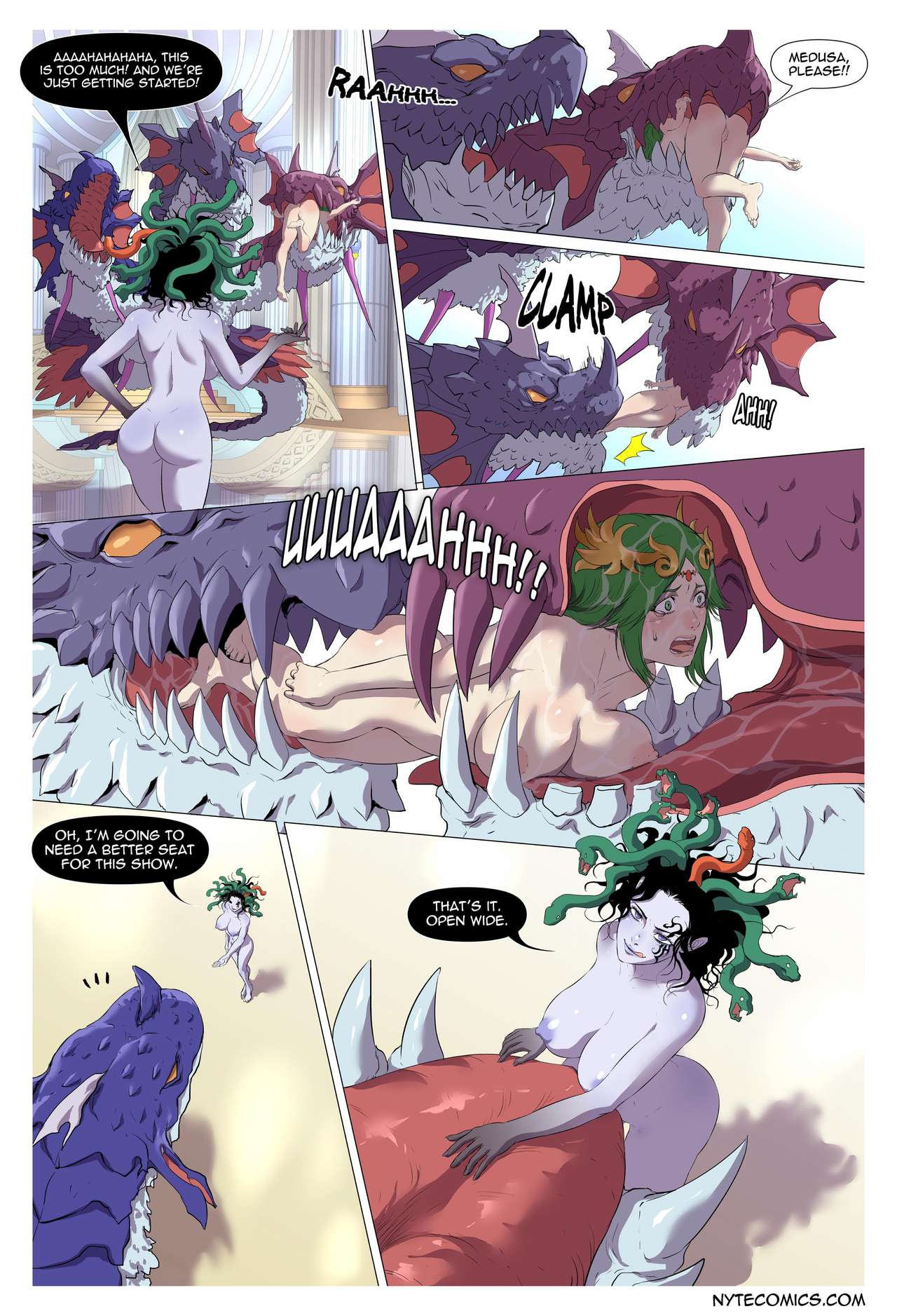 Palutena: Medusa's Uprising page 4 full