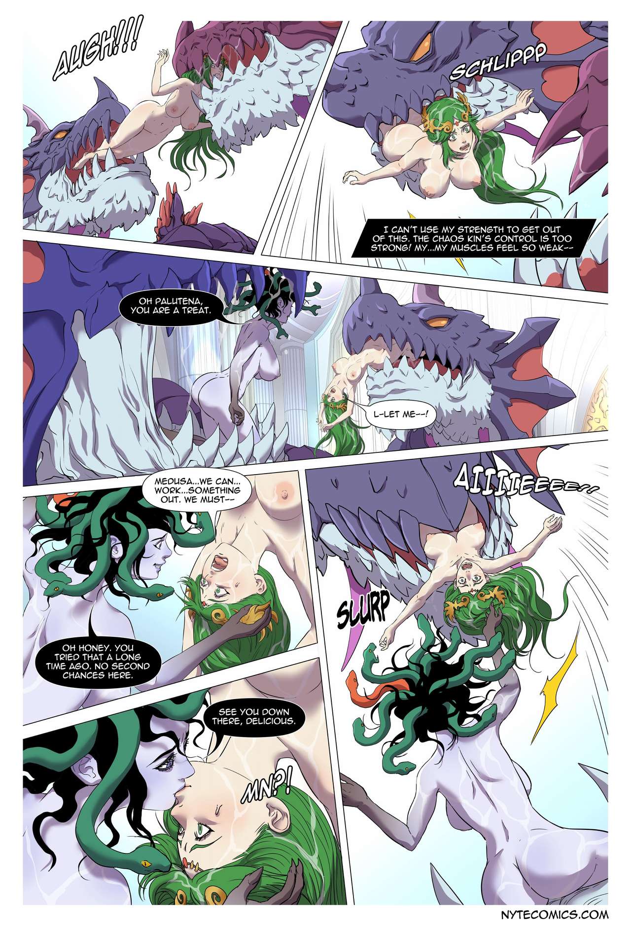 Palutena: Medusa's Uprising page 5 full
