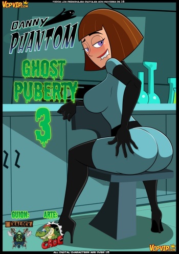 Ghost Puberty 3   - english cover