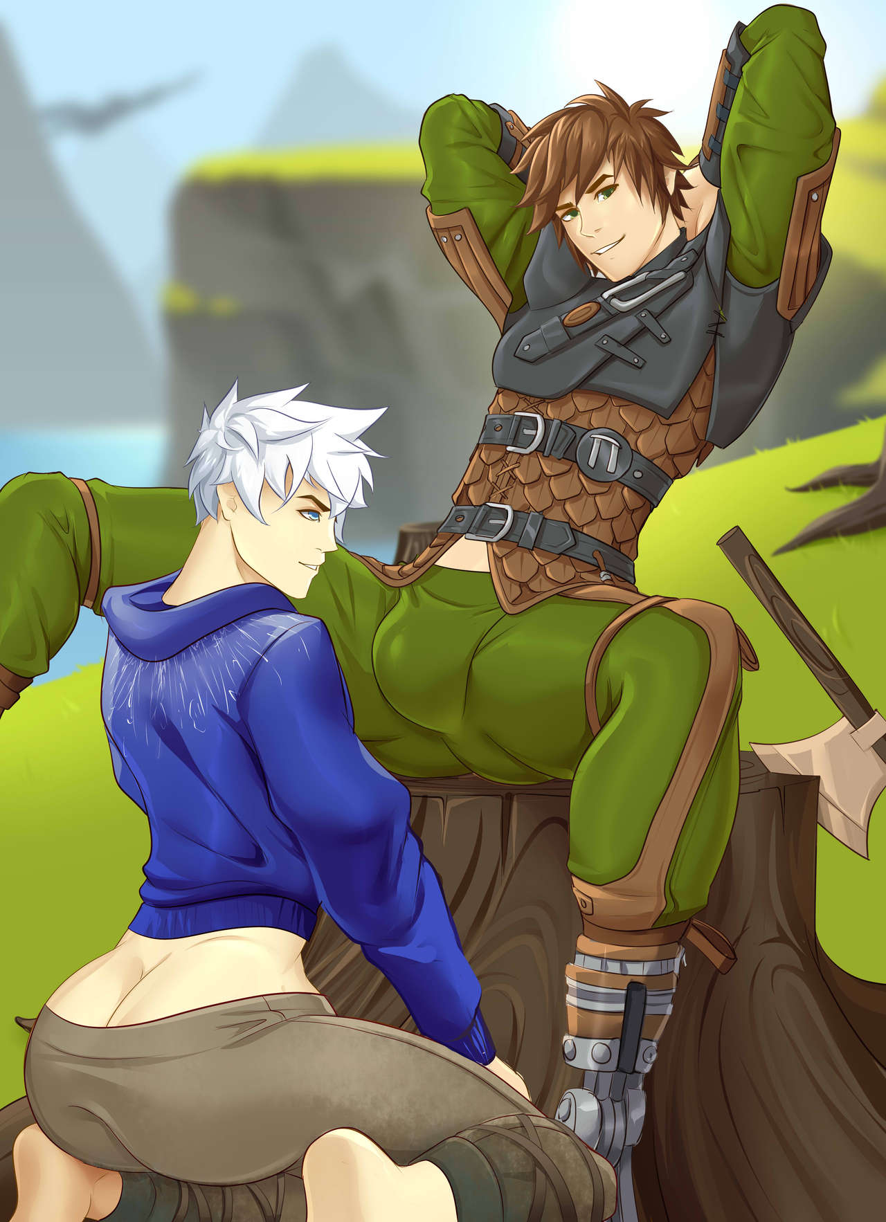 Hiccup x Jack Hyper page 1 full