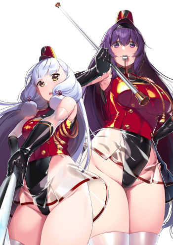マーチングバンドのコスプレ。 cover
