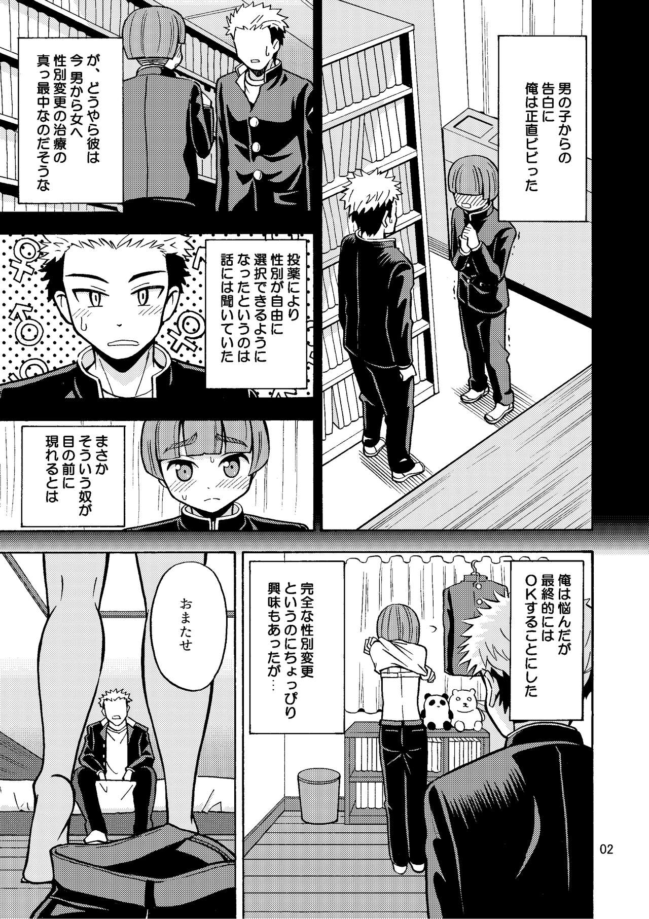 Boku ga on'na ni naru made wa page 5 full