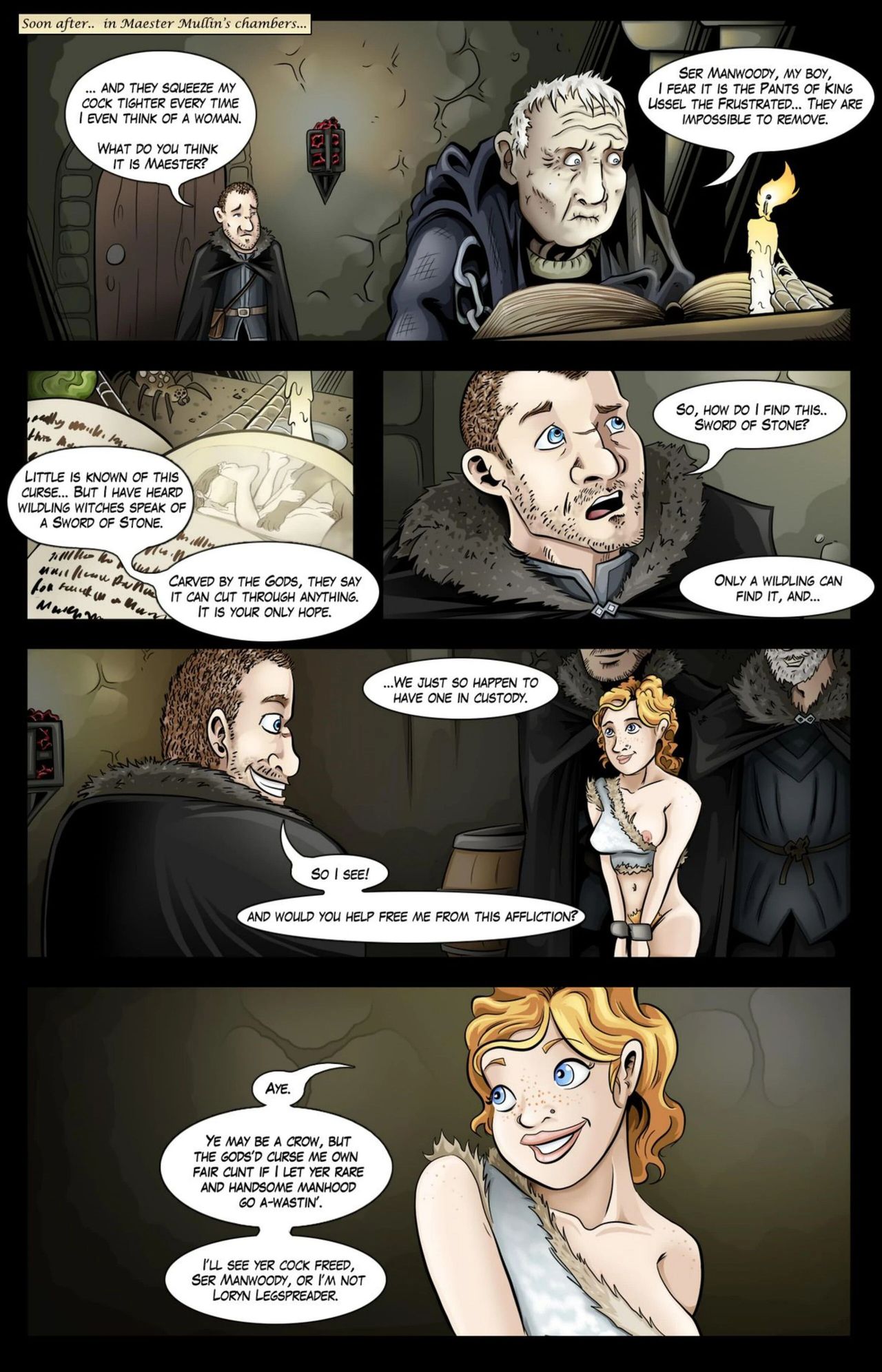 A Sword Of Stone   - 1 - english page 3 full