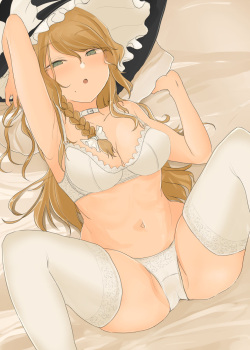魔理沙ちゃんとエチエチ差分