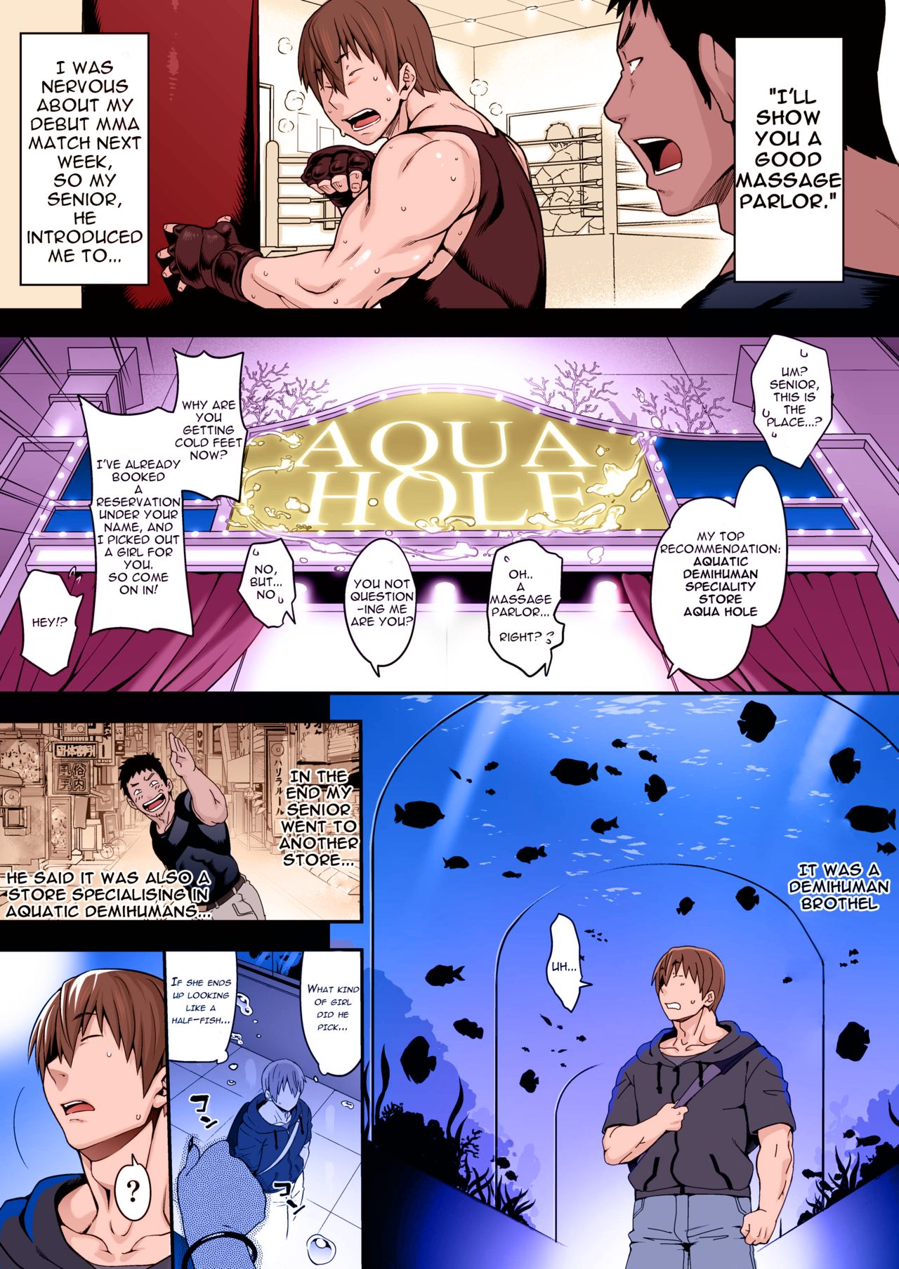 Awasamehime Akula | Bubble Shark Princess Akula page 1 full