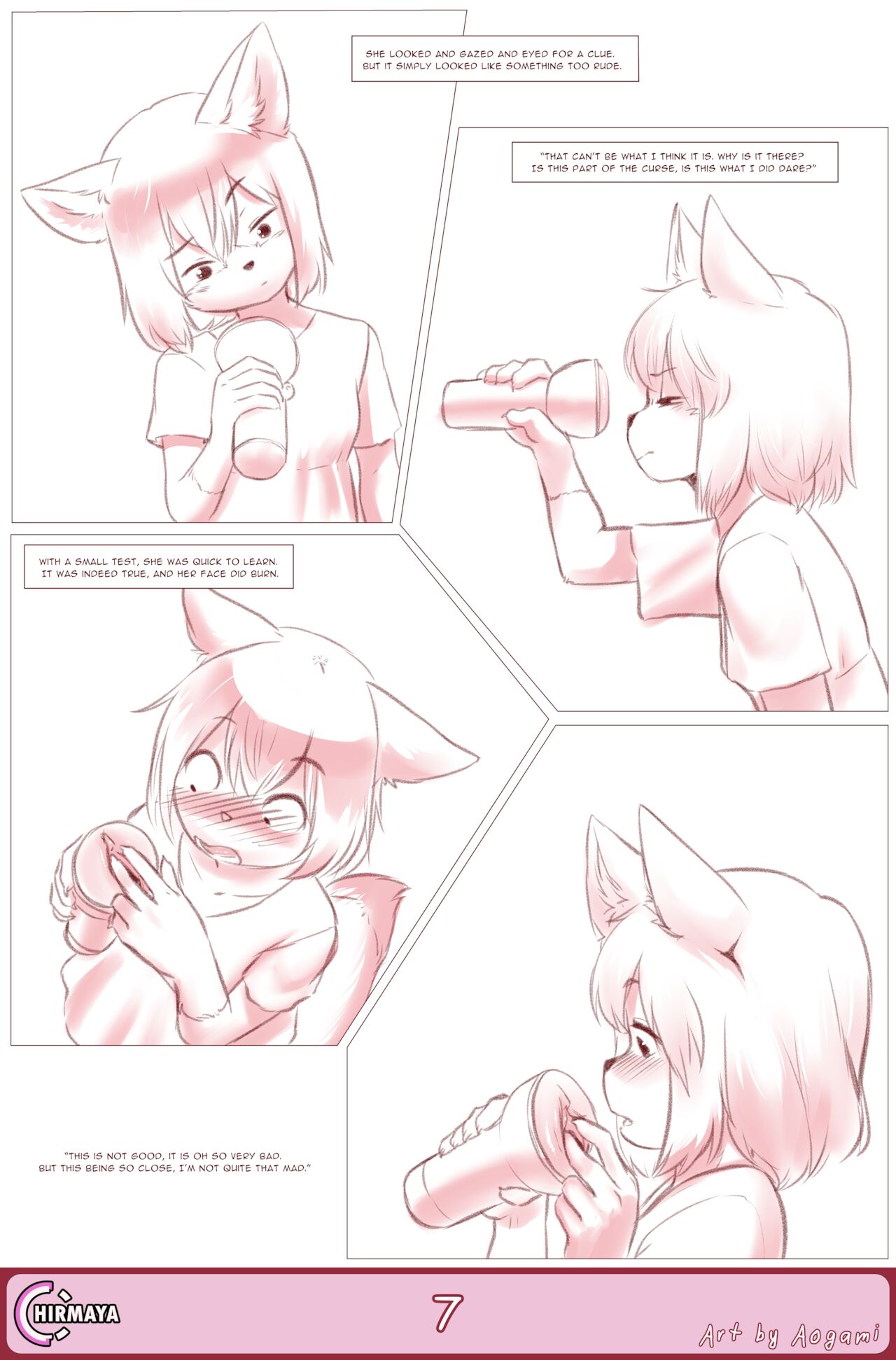 The Girl and the Cursed Panties page 8 full