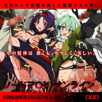 Yuumei Chara Kannou Shousetsu CG Shuu No. 306!! Sword Art Online III HaaHaa CG Shuu cover