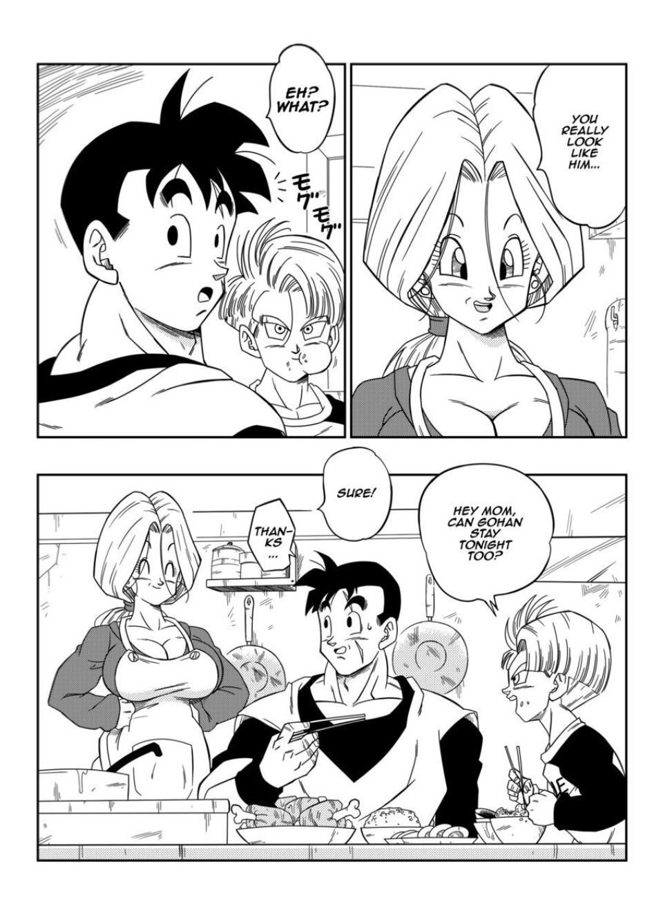 Future Sex!! Gohan Bulma page 3 full