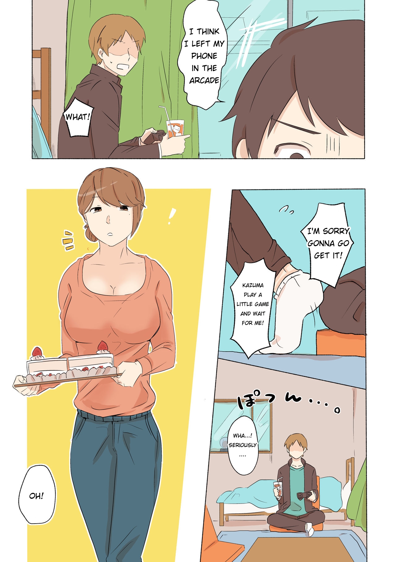 Yuujin no Dekapai Hahaoya o Netori page 4 full