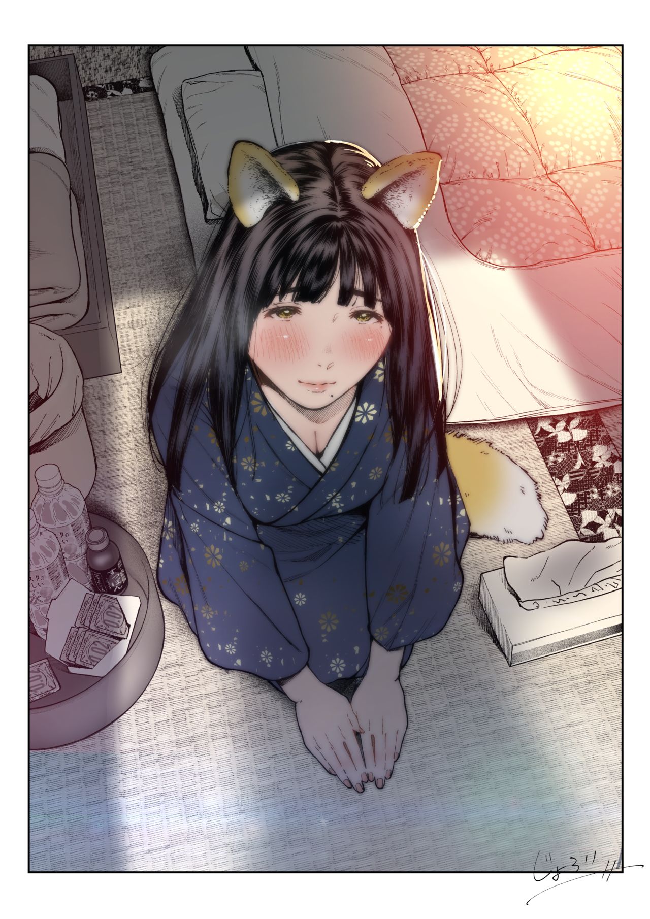 助けたキツネが恩返しに来ました。 page 4 full