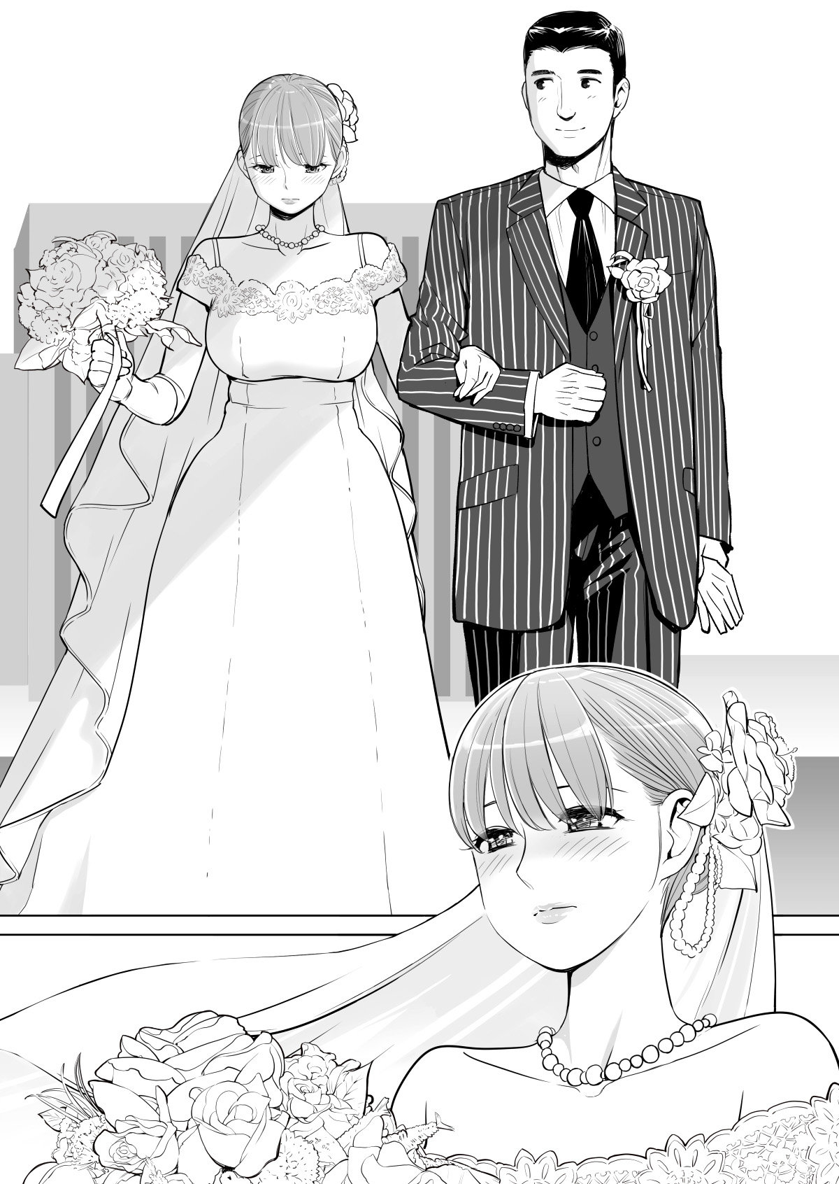 Akaneiro ni Somaru Wakatsuma - Joven esposa decidida a cumplir un trato 1 page 3 full