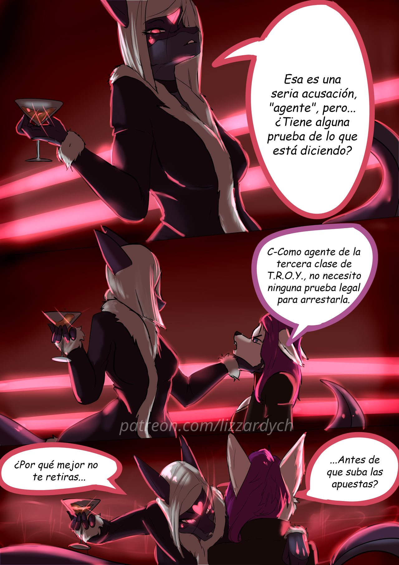 Don't Deal With Lizzy | No Lidies Con Lizzy page 3 full