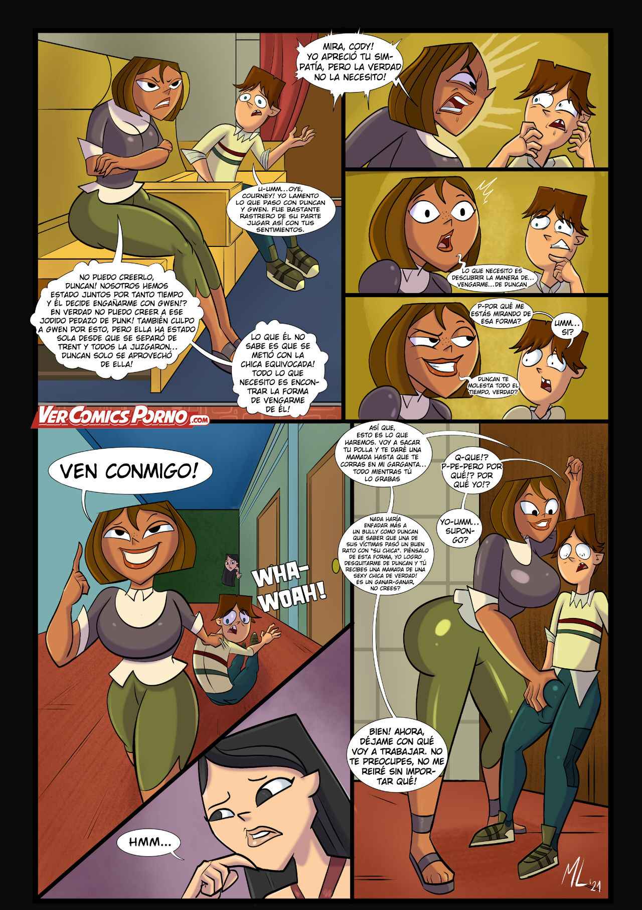 Total Drama Comic page 2 full