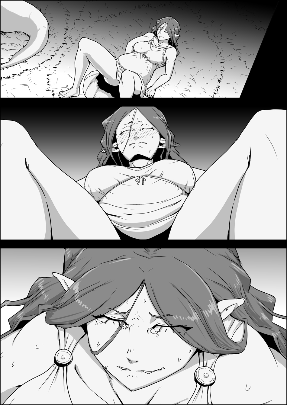 Mada Daimei no Nai Fantasy - Jimi na Elf to Minarai no Senshi X | 아직 제목 없는 판타지 - 수수한 엘프와 견습의 전사 X page 4 full