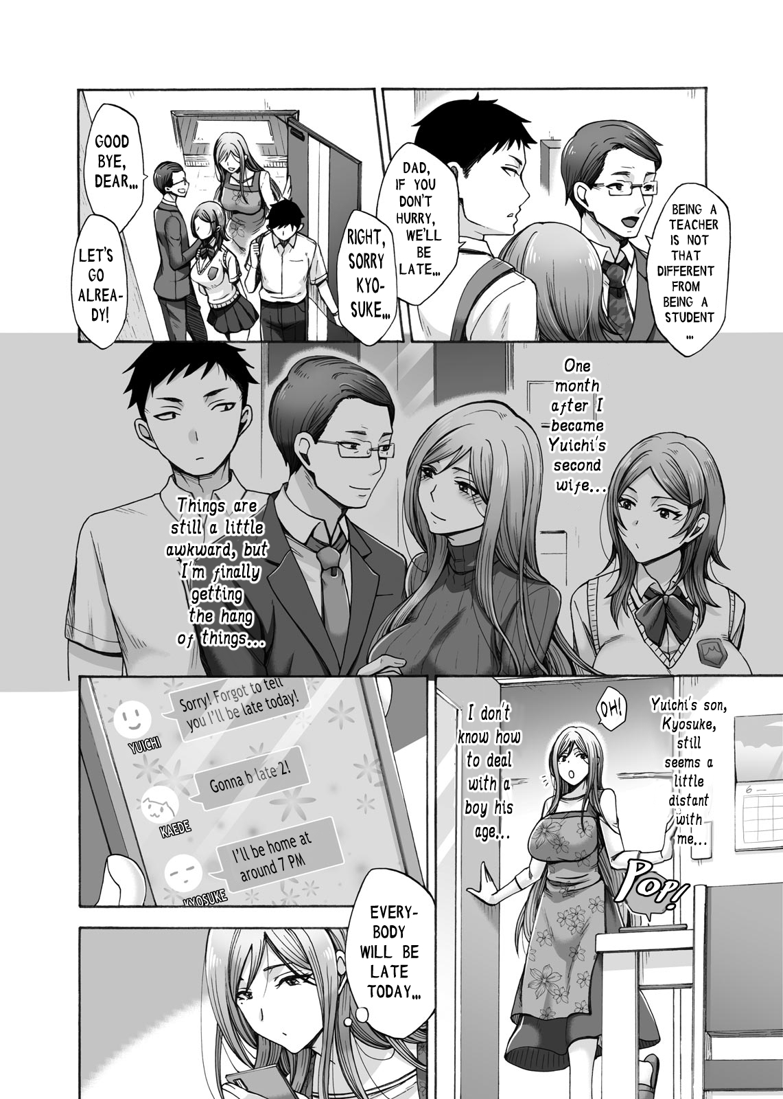 Hikawa-ka no Ibitsuna sei Jijō dai 1-wa | The Distorted Sexual Circumstances Of The Hikawa Family Chapter 1 page 4 full