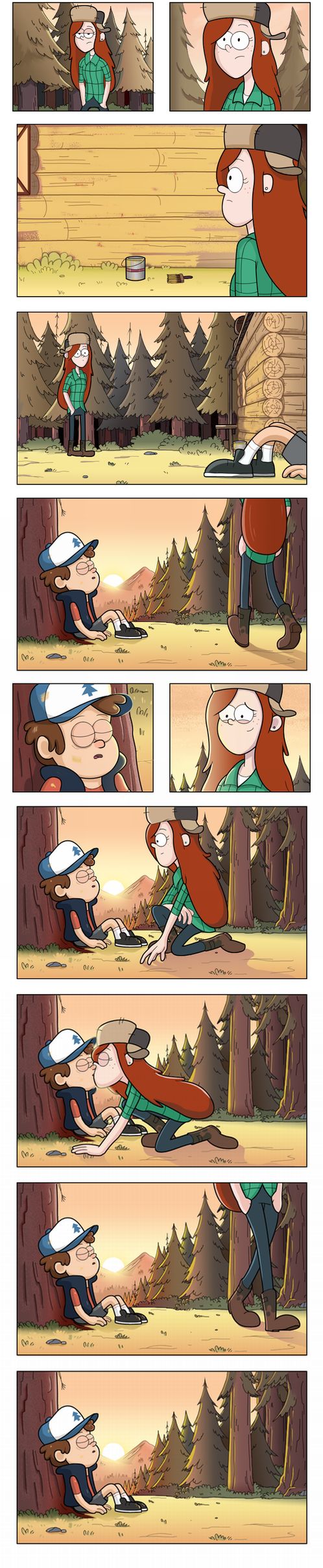 Wendy x Dipper page 2 full