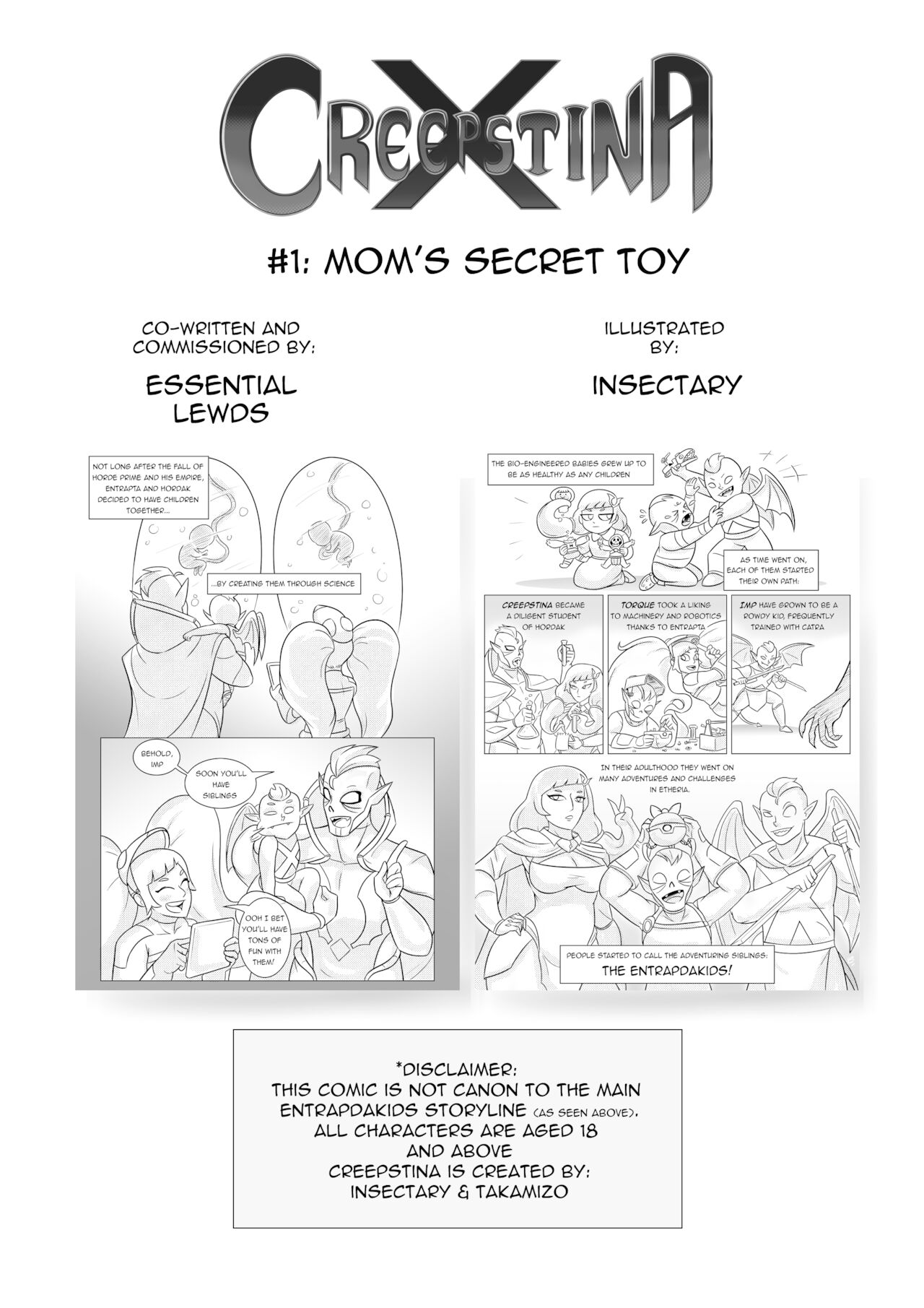 Creepstina X, Vol 1: Mom's Secret Toy page 2 full