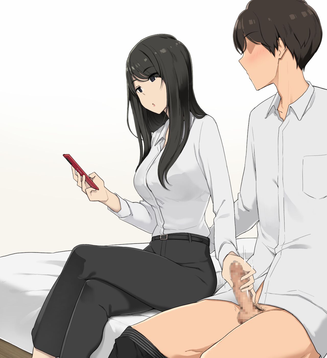 性欲0な彼女が性衝動に駆られて求愛セックスするようになるまで page 5 full