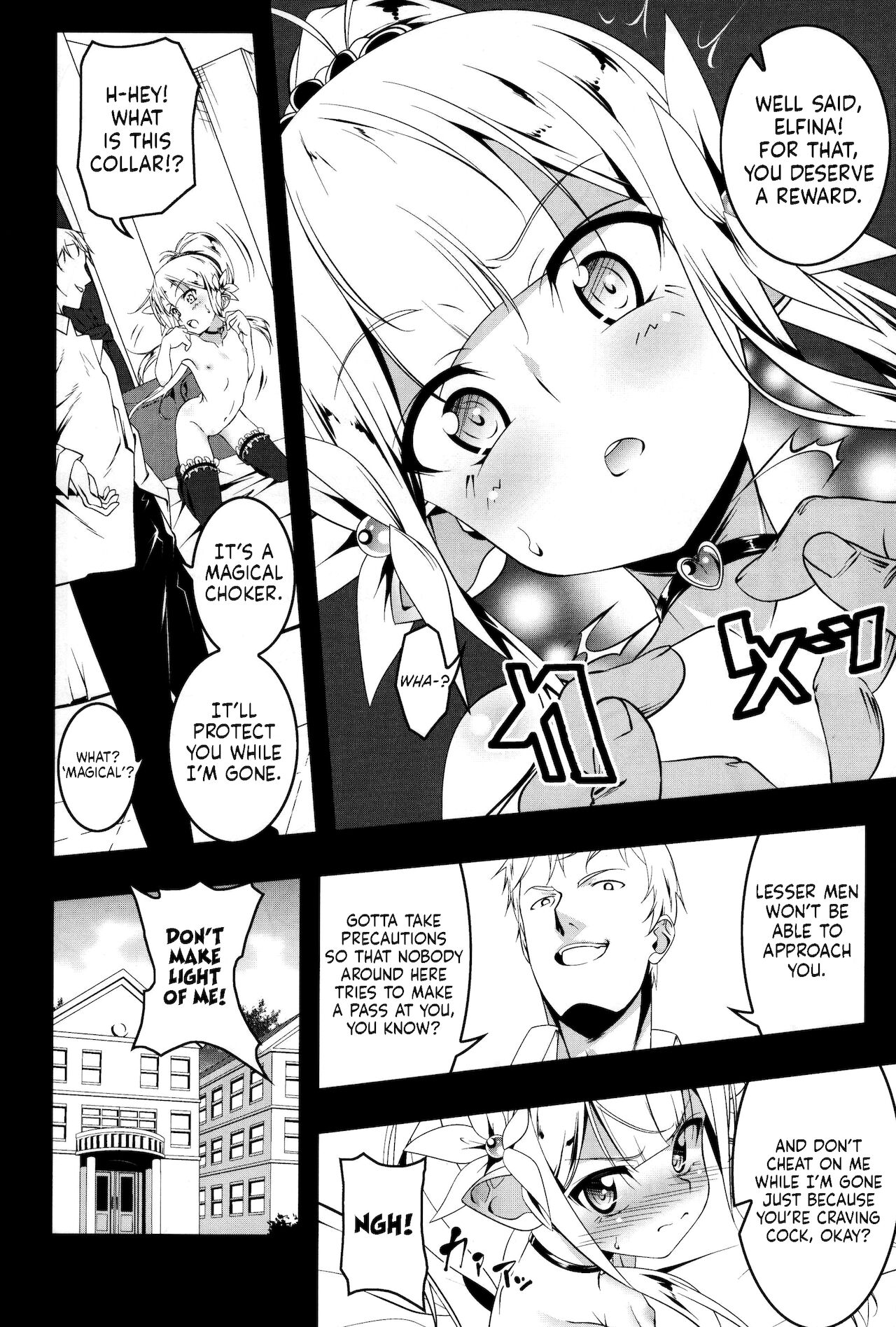 Koukotsu no Kishi ~Elfina~ II | Ecstasy Knight ~Elfina~ II page 5 full
