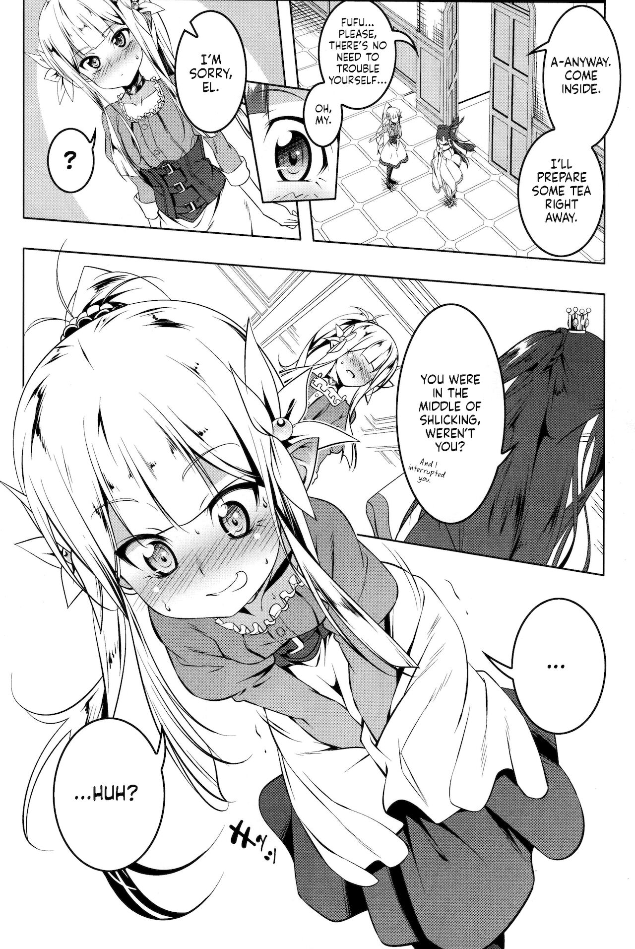 Koukotsu no Kishi ~Elfina~ II | Ecstasy Knight ~Elfina~ II page 8 full