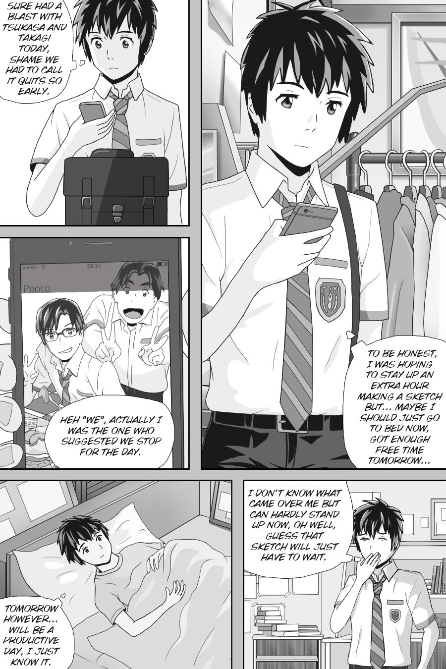 Kimi No Na Wa  Thoughts and Dreams page 4 full