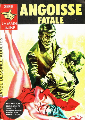 La Main Jaune - 002 - Angoisse Fatale cover