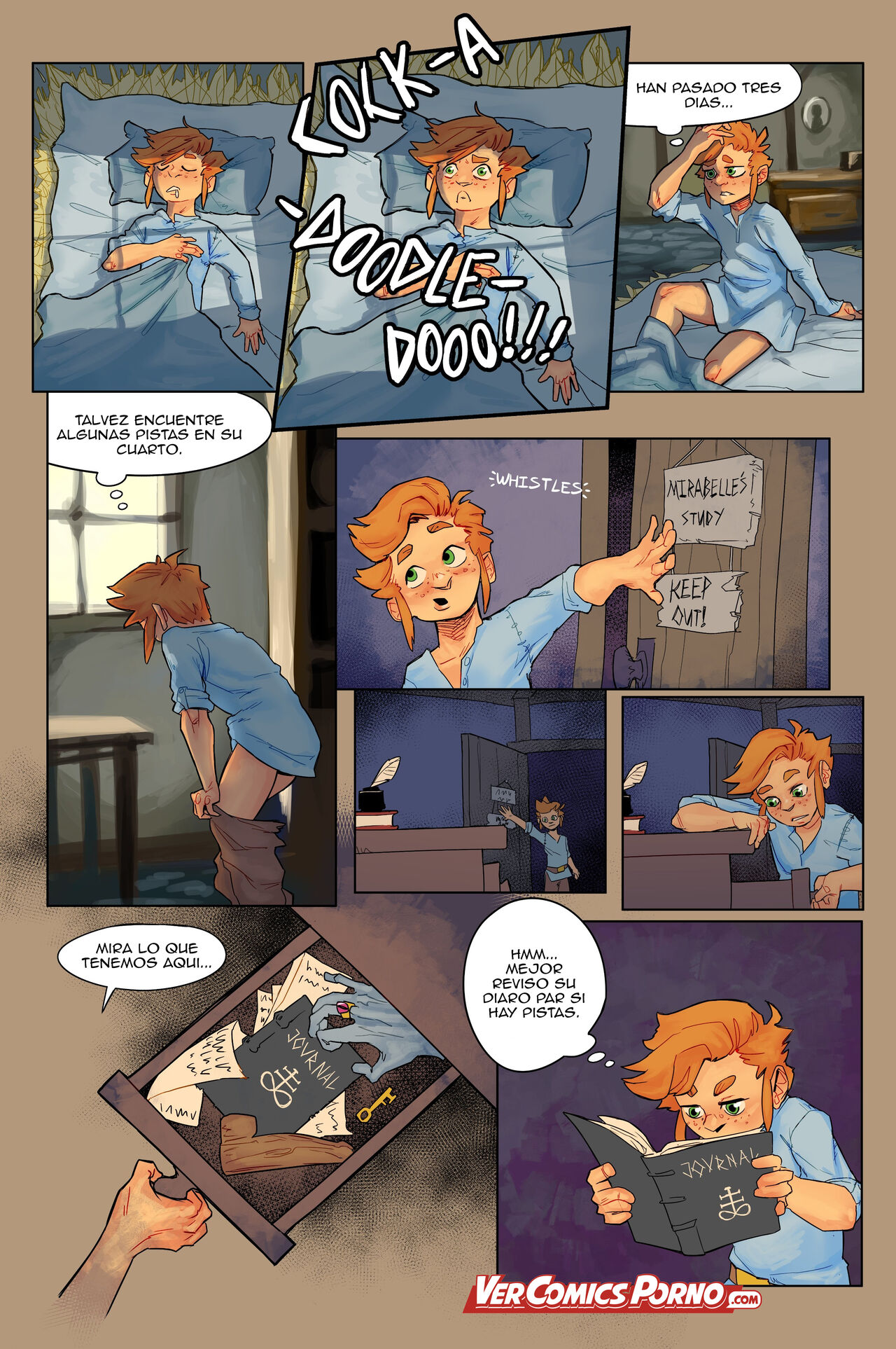 A Boy and His Familiar, Chapter #1 page 10 full